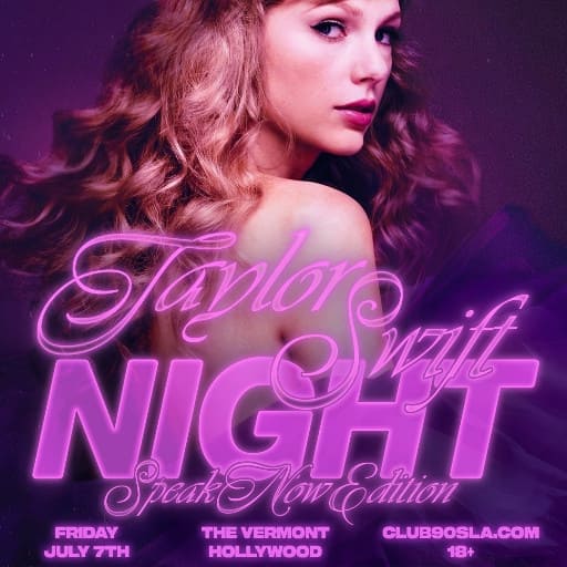 Club 90s: Taylor Swift Night
